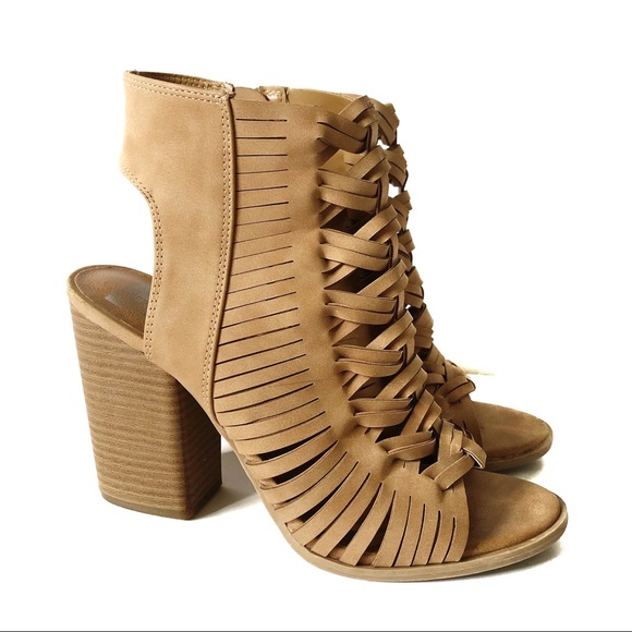 Dolce Vita Shoes - Dolce Vita Block Heel Open Toe Booties